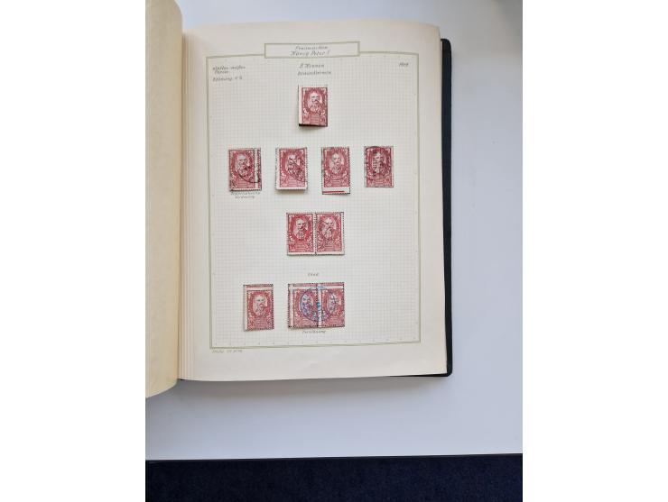 Yugoslavia and Croatia: 1919/44, unused and used old collection, partly specialized with multiples and varieties, some items 