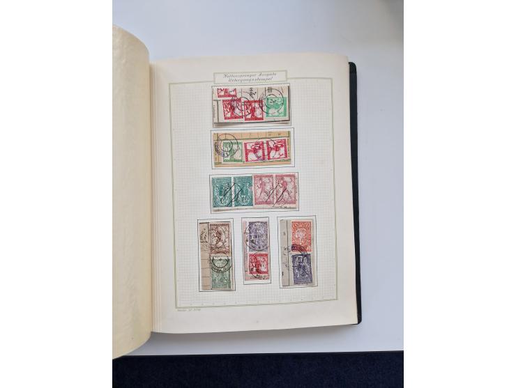 Yugoslavia and Croatia: 1919/44, unused and used old collection, partly specialized with multiples and varieties, some items 