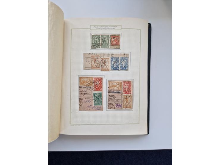 Yugoslavia and Croatia: 1919/44, unused and used old collection, partly specialized with multiples and varieties, some items 