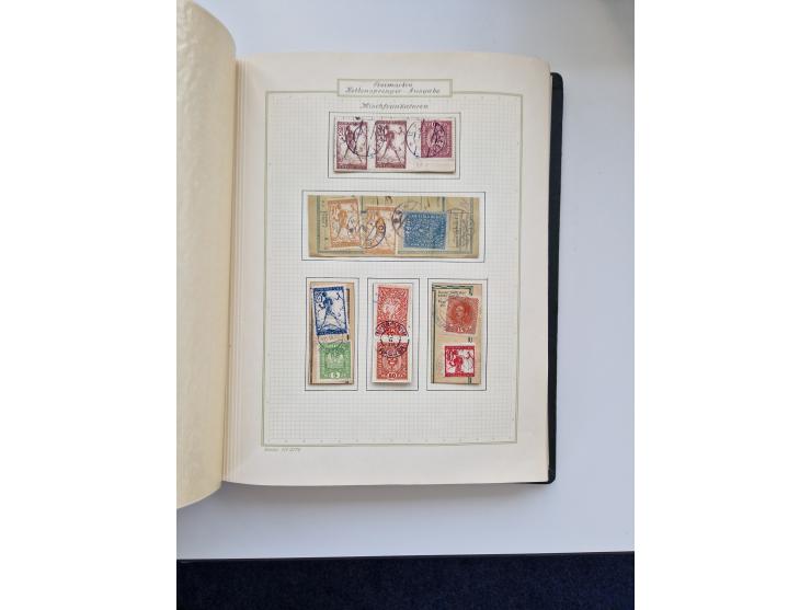 Yugoslavia and Croatia: 1919/44, unused and used old collection, partly specialized with multiples and varieties, some items 