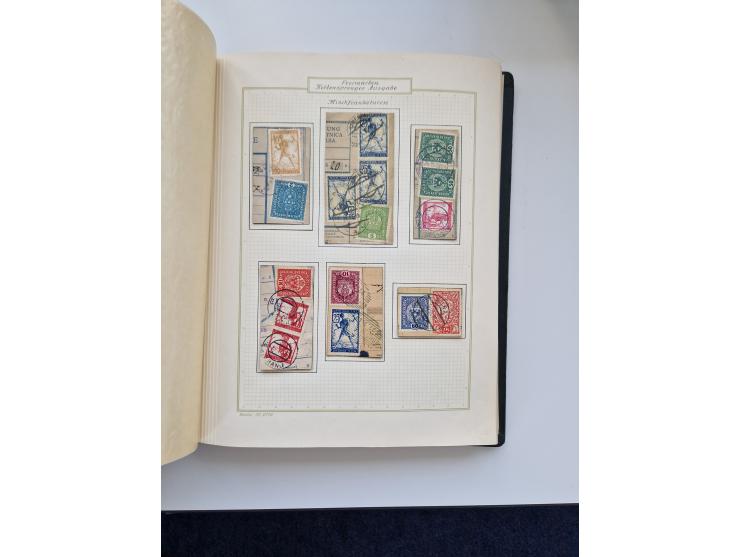 Yugoslavia and Croatia: 1919/44, unused and used old collection, partly specialized with multiples and varieties, some items 