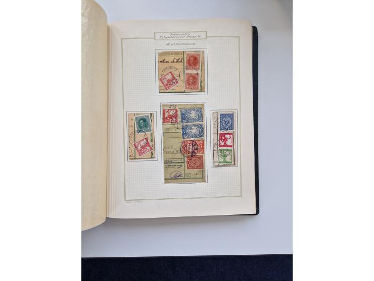 Yugoslavia and Croatia: 1919/44, unused and used old collection, partly specialized with multiples and varieties, some items 