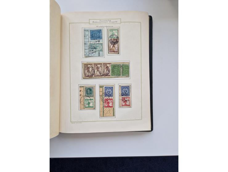 Yugoslavia and Croatia: 1919/44, unused and used old collection, partly specialized with multiples and varieties, some items 