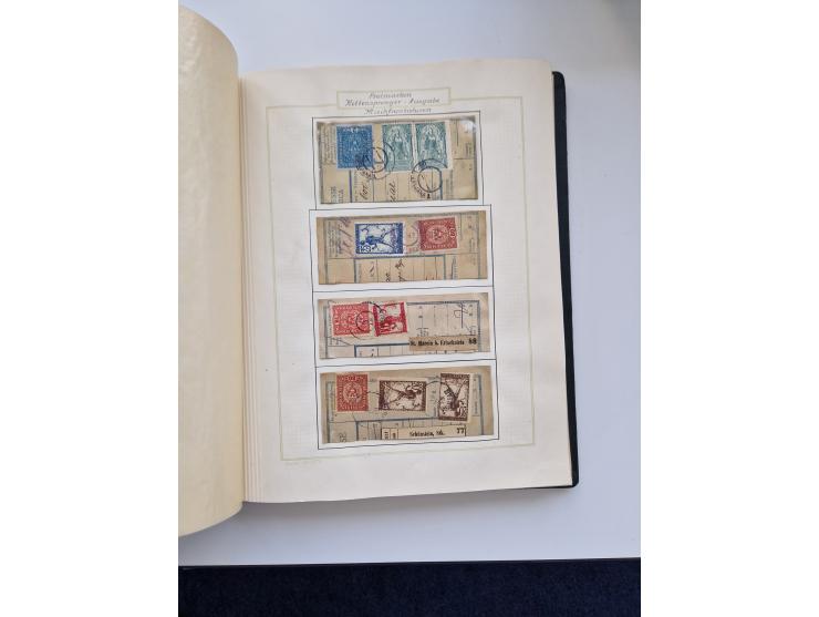 Yugoslavia and Croatia: 1919/44, unused and used old collection, partly specialized with multiples and varieties, some items 