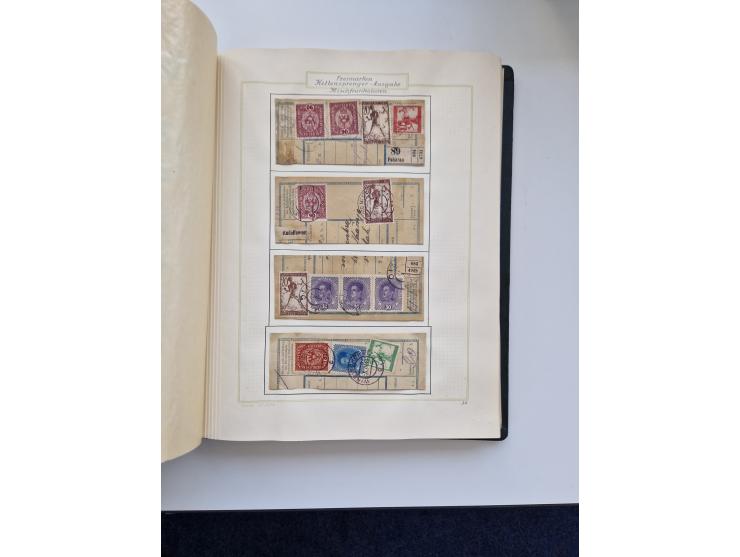 Yugoslavia and Croatia: 1919/44, unused and used old collection, partly specialized with multiples and varieties, some items 