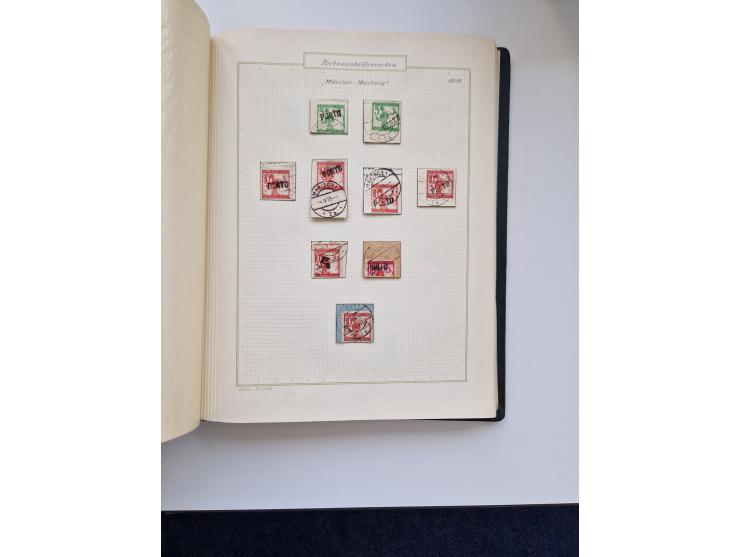 Yugoslavia and Croatia: 1919/44, unused and used old collection, partly specialized with multiples and varieties, some items 