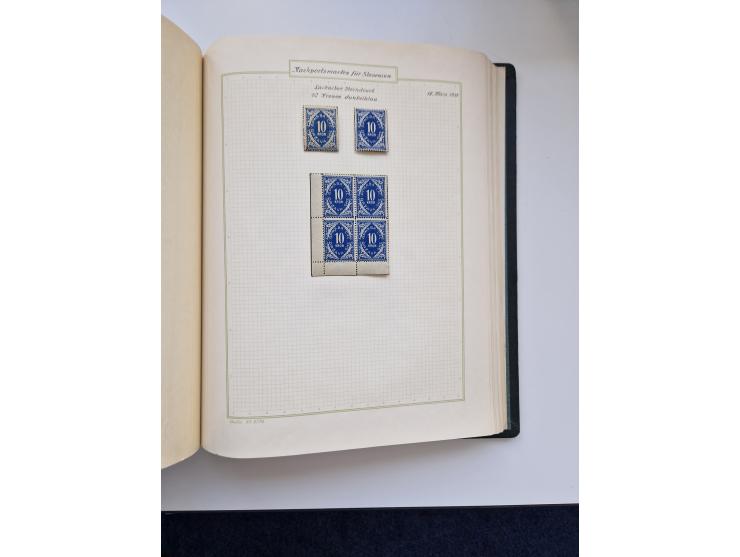 Yugoslavia and Croatia: 1919/44, unused and used old collection, partly specialized with multiples and varieties, some items 