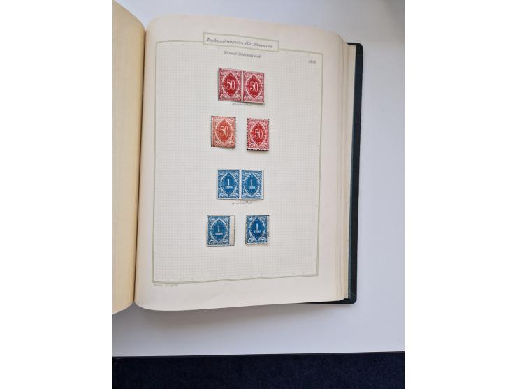 Yugoslavia and Croatia: 1919/44, unused and used old collection, partly specialized with multiples and varieties, some items 