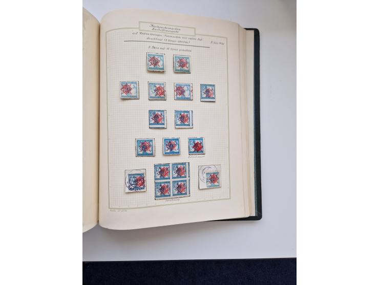 Yugoslavia and Croatia: 1919/44, unused and used old collection, partly specialized with multiples and varieties, some items 
