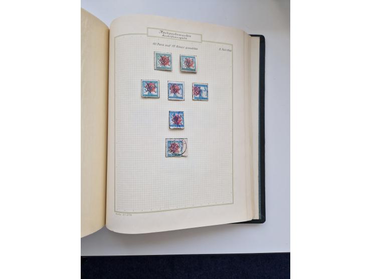 Yugoslavia and Croatia: 1919/44, unused and used old collection, partly specialized with multiples and varieties, some items 