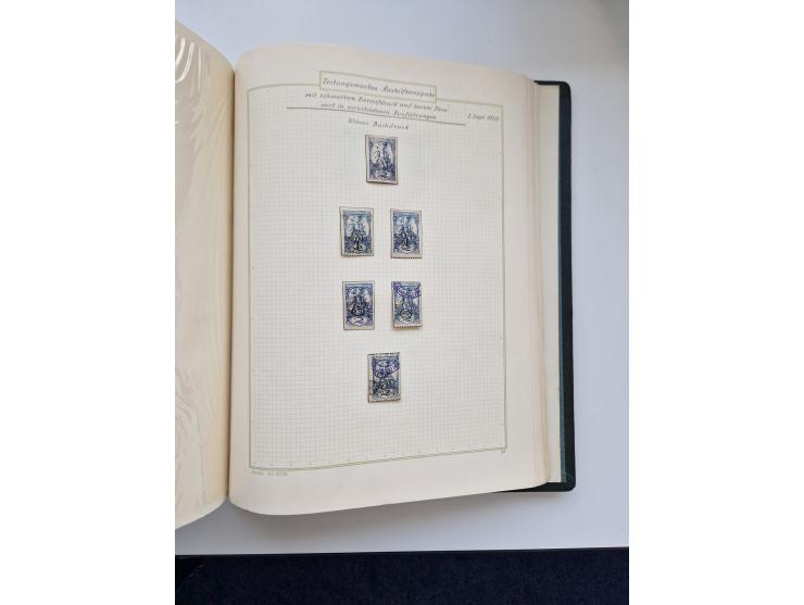 Yugoslavia and Croatia: 1919/44, unused and used old collection, partly specialized with multiples and varieties, some items 