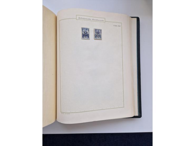 Yugoslavia and Croatia: 1919/44, unused and used old collection, partly specialized with multiples and varieties, some items 