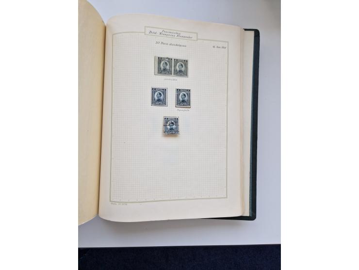 Yugoslavia and Croatia: 1919/44, unused and used old collection, partly specialized with multiples and varieties, some items 