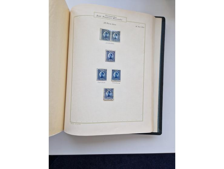 Yugoslavia and Croatia: 1919/44, unused and used old collection, partly specialized with multiples and varieties, some items 