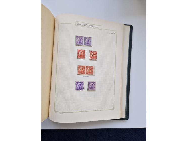 Yugoslavia and Croatia: 1919/44, unused and used old collection, partly specialized with multiples and varieties, some items 