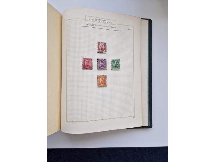 Yugoslavia and Croatia: 1919/44, unused and used old collection, partly specialized with multiples and varieties, some items 