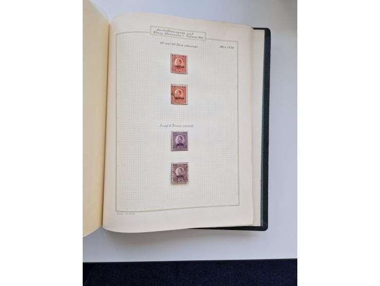 Yugoslavia and Croatia: 1919/44, unused and used old collection, partly specialized with multiples and varieties, some items 