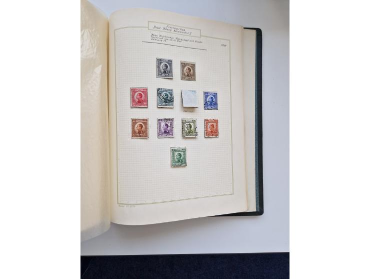 Yugoslavia and Croatia: 1919/44, unused and used old collection, partly specialized with multiples and varieties, some items 