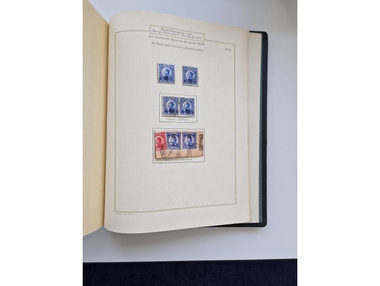 Yugoslavia and Croatia: 1919/44, unused and used old collection, partly specialized with multiples and varieties, some items 