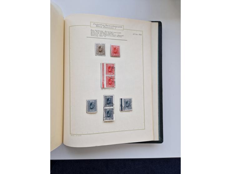 Yugoslavia and Croatia: 1919/44, unused and used old collection, partly specialized with multiples and varieties, some items 