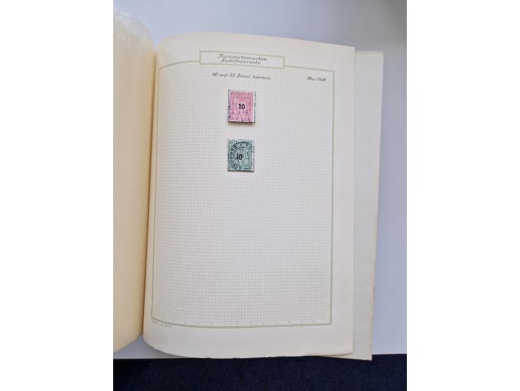 Yugoslavia and Croatia: 1919/44, unused and used old collection, partly specialized with multiples and varieties, some items 