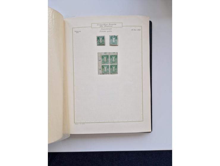 Yugoslavia and Croatia: 1919/44, unused and used old collection, partly specialized with multiples and varieties, some items 