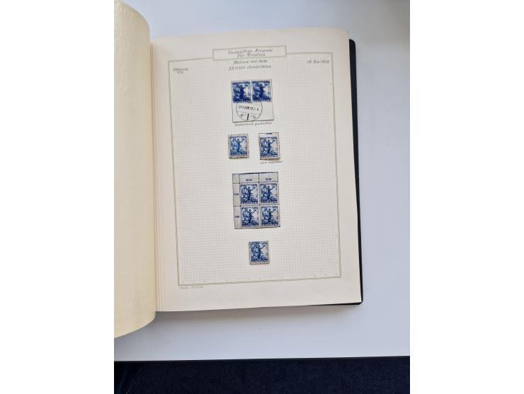 Yugoslavia and Croatia: 1919/44, unused and used old collection, partly specialized with multiples and varieties, some items 