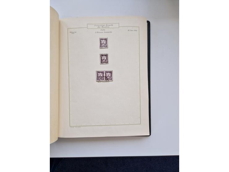 Yugoslavia and Croatia: 1919/44, unused and used old collection, partly specialized with multiples and varieties, some items 