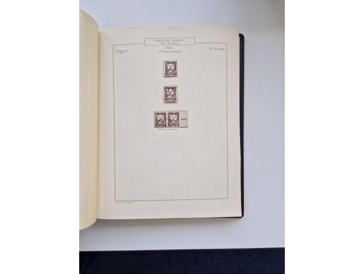 Yugoslavia and Croatia: 1919/44, unused and used old collection, partly specialized with multiples and varieties, some items 