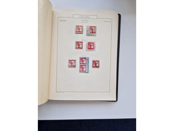 Yugoslavia and Croatia: 1919/44, unused and used old collection, partly specialized with multiples and varieties, some items 