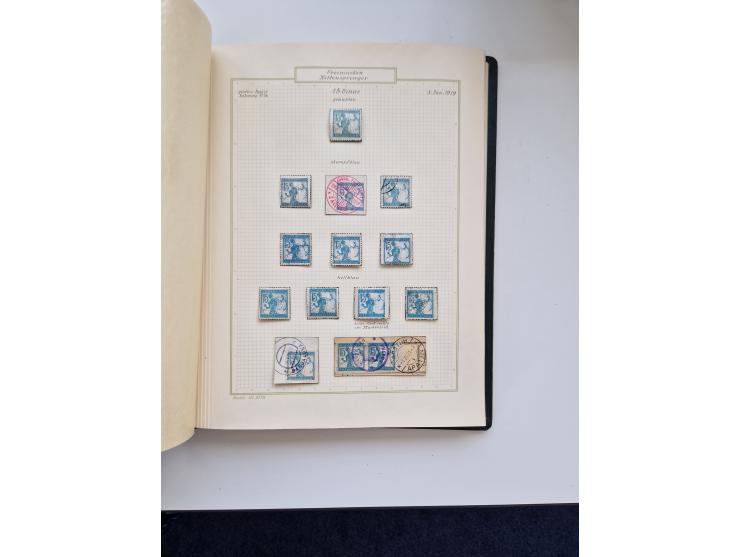 Yugoslavia and Croatia: 1919/44, unused and used old collection, partly specialized with multiples and varieties, some items 