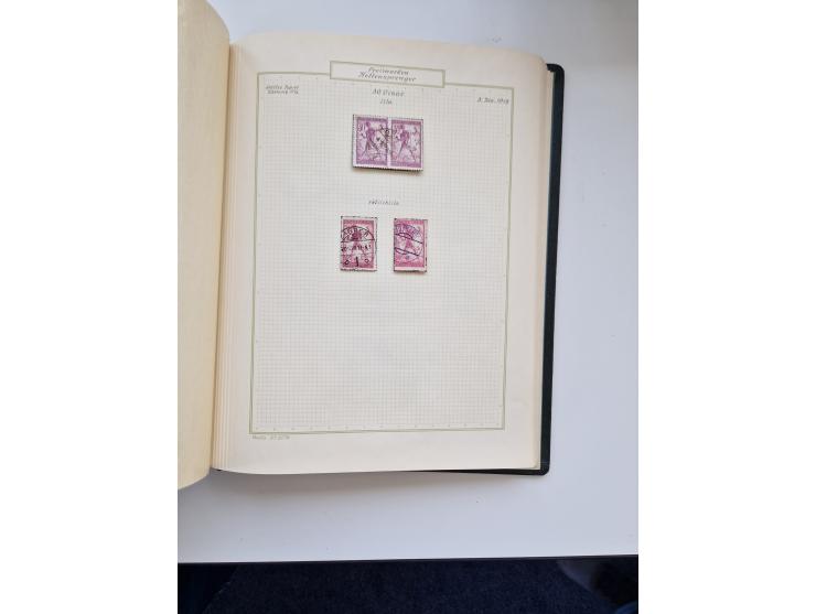 Yugoslavia and Croatia: 1919/44, unused and used old collection, partly specialized with multiples and varieties, some items 