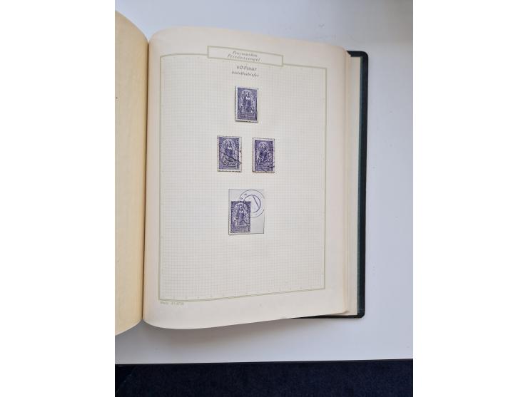 Yugoslavia and Croatia: 1919/44, unused and used old collection, partly specialized with multiples and varieties, some items 