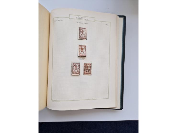 Yugoslavia and Croatia: 1919/44, unused and used old collection, partly specialized with multiples and varieties, some items 