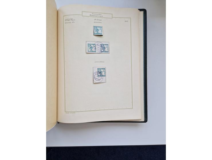 Yugoslavia and Croatia: 1919/44, unused and used old collection, partly specialized with multiples and varieties, some items 