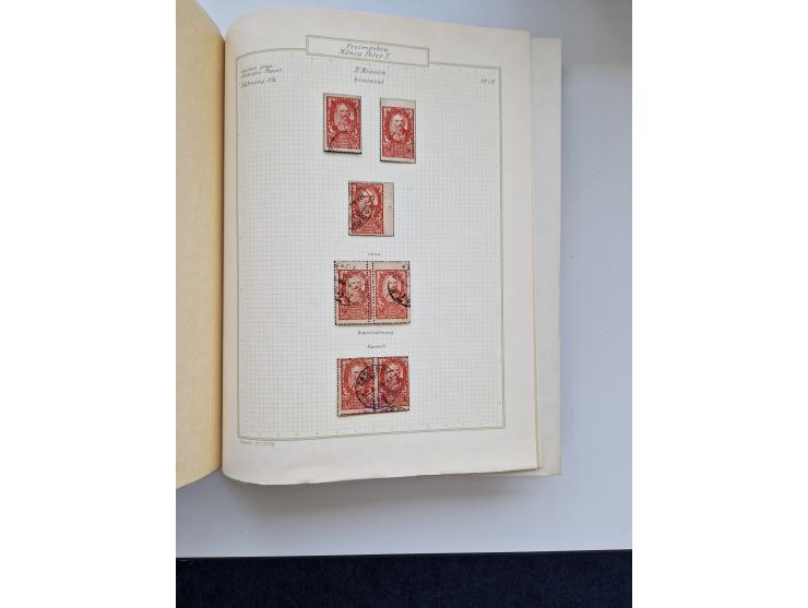 Yugoslavia and Croatia: 1919/44, unused and used old collection, partly specialized with multiples and varieties, some items 