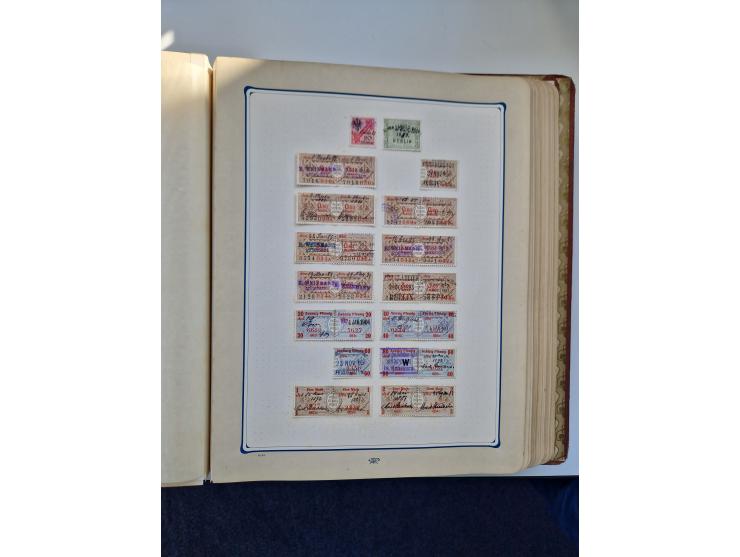 FISKALMARKEN: 1880/1920 (ca.), Einige tausend Fiskalmarken, Eisenbahnmarken, etc., teils in Bogenteilen und auch Bogen