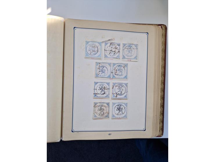 FISKALMARKEN: 1880/1920 (ca.), Einige tausend Fiskalmarken, Eisenbahnmarken, etc., teils in Bogenteilen und auch Bogen