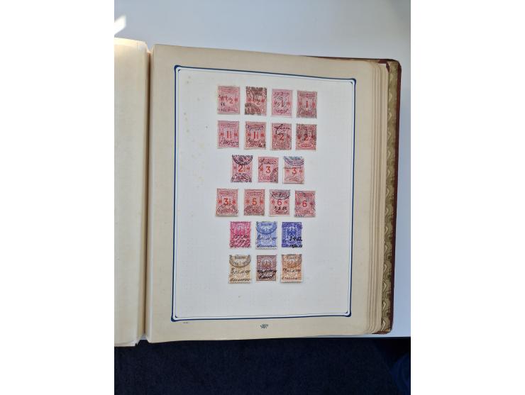 FISKALMARKEN: 1880/1920 (ca.), Einige tausend Fiskalmarken, Eisenbahnmarken, etc., teils in Bogenteilen und auch Bogen