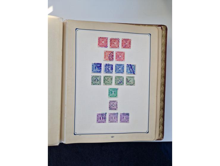 FISKALMARKEN: 1880/1920 (ca.), Einige tausend Fiskalmarken, Eisenbahnmarken, etc., teils in Bogenteilen und auch Bogen