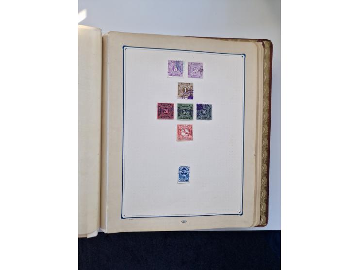 FISKALMARKEN: 1880/1920 (ca.), Einige tausend Fiskalmarken, Eisenbahnmarken, etc., teils in Bogenteilen und auch Bogen