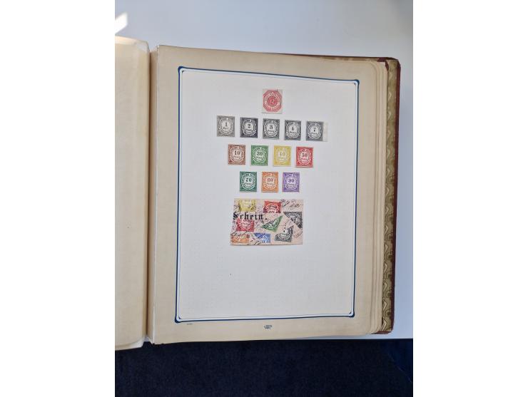 FISKALMARKEN: 1880/1920 (ca.), Einige tausend Fiskalmarken, Eisenbahnmarken, etc., teils in Bogenteilen und auch Bogen