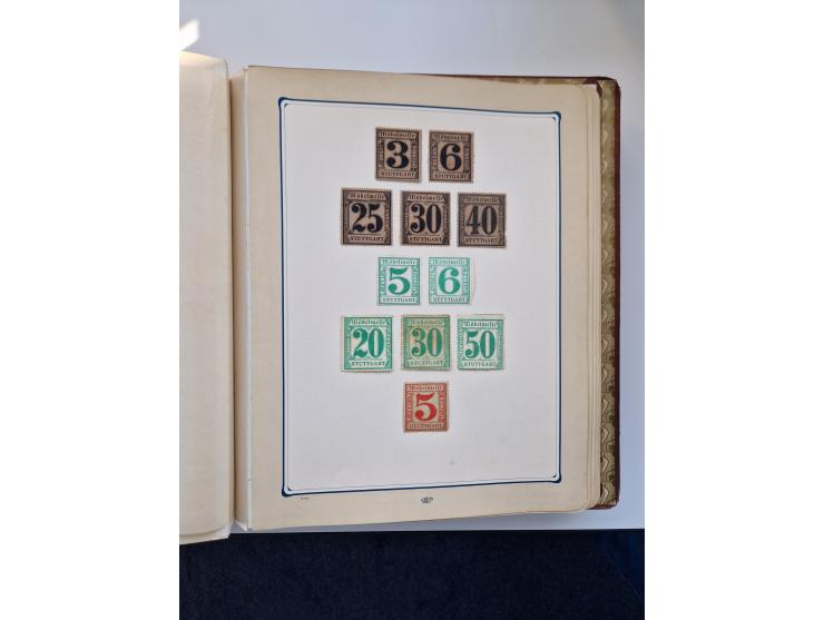 FISKALMARKEN: 1880/1920 (ca.), Einige tausend Fiskalmarken, Eisenbahnmarken, etc., teils in Bogenteilen und auch Bogen