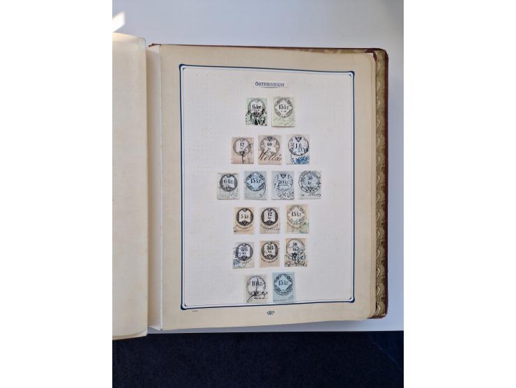 FISKALMARKEN: 1880/1920 (ca.), Einige tausend Fiskalmarken, Eisenbahnmarken, etc., teils in Bogenteilen und auch Bogen