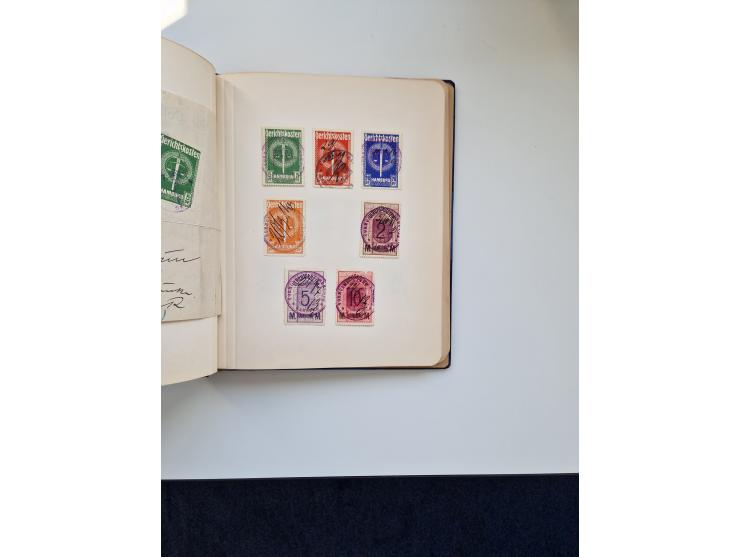 FISKALMARKEN: 1880/1920 (ca.), Einige tausend Fiskalmarken, Eisenbahnmarken, etc., teils in Bogenteilen und auch Bogen