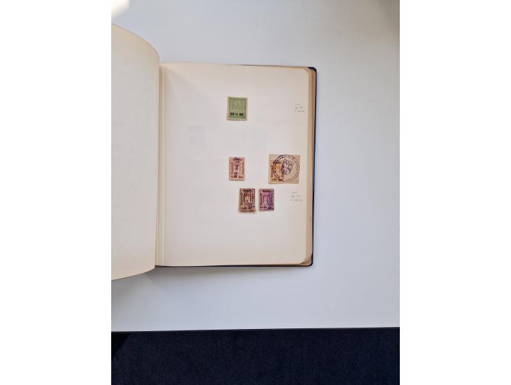 FISKALMARKEN: 1880/1920 (ca.), Einige tausend Fiskalmarken, Eisenbahnmarken, etc., teils in Bogenteilen und auch Bogen