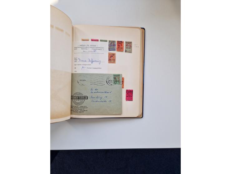 FISKALMARKEN: 1880/1920 (ca.), Einige tausend Fiskalmarken, Eisenbahnmarken, etc., teils in Bogenteilen und auch Bogen