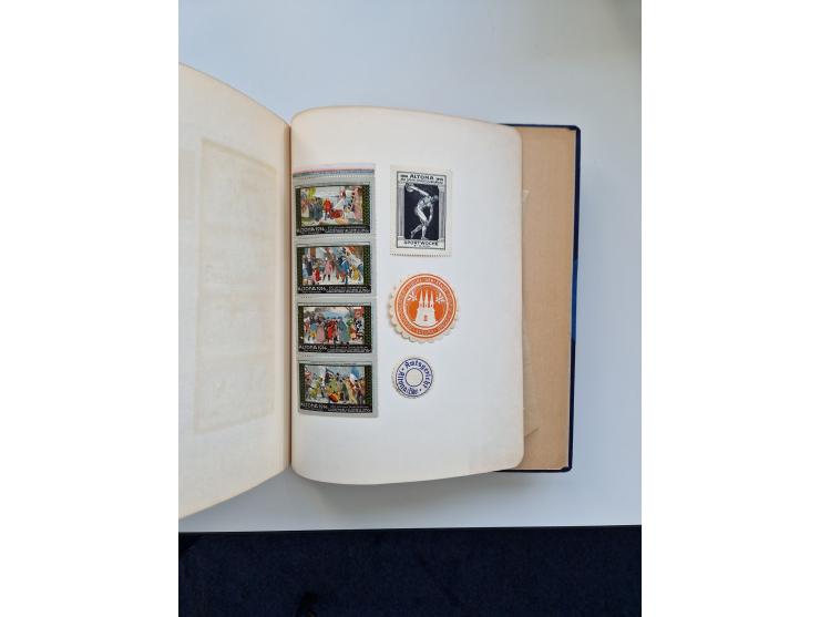 FISKALMARKEN: 1880/1920 (ca.), Einige tausend Fiskalmarken, Eisenbahnmarken, etc., teils in Bogenteilen und auch Bogen