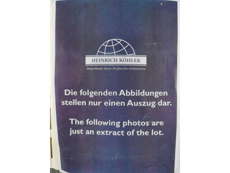 1949/2010, umfangreiche, in den Hauptnummern je postfrische/ wenig ungebrauchte und gestempelt komplette Sammlung inkl. selbs