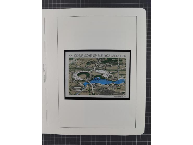 1949/2010, umfangreiche, in den Hauptnummern je postfrische/ wenig ungebrauchte und gestempelt komplette Sammlung inkl. selbs